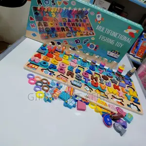 135 Pieces Wooden Educational 7 In 1 Montessori For Kids