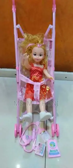 Doll+ Stroller and Doctors Kit