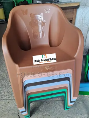 Brown Kids Skyplast Chairs