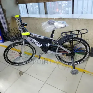 Size 20" Black Bike With Adjustable Seat