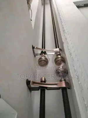 Locally Fabricated Powder Coated Strong Curtain Rods