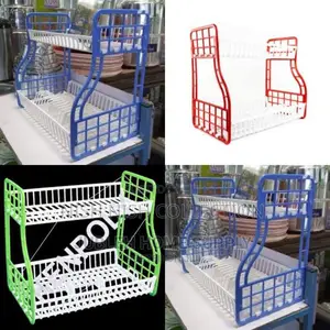 2 Tier Plast Dish Rack