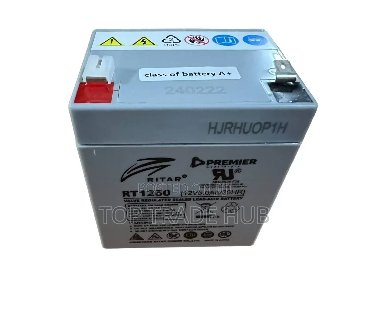 Ritar UPS Backup Battery 12v 5ah