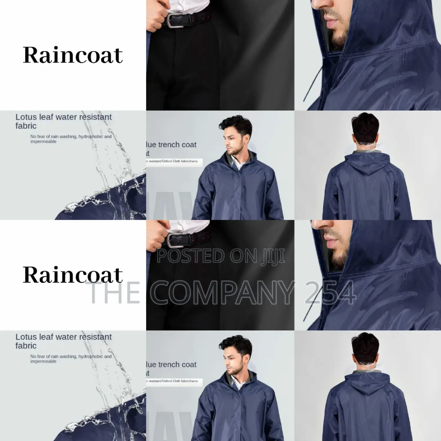 *Beat the Rains* *High Quality Trench Raincoat*