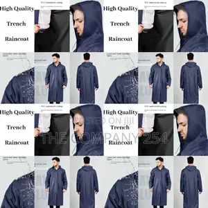 *Beat the Rains* *High Quality Trench Raincoat*