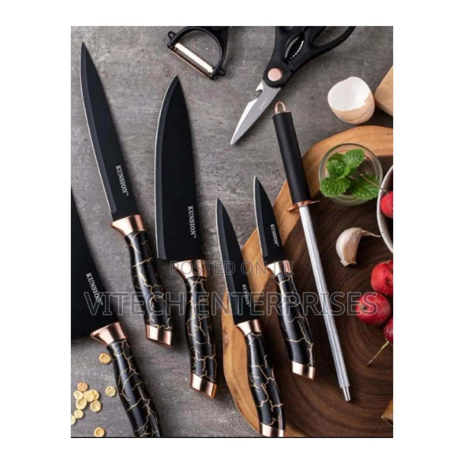 7pcs Knife Set(Marbled)