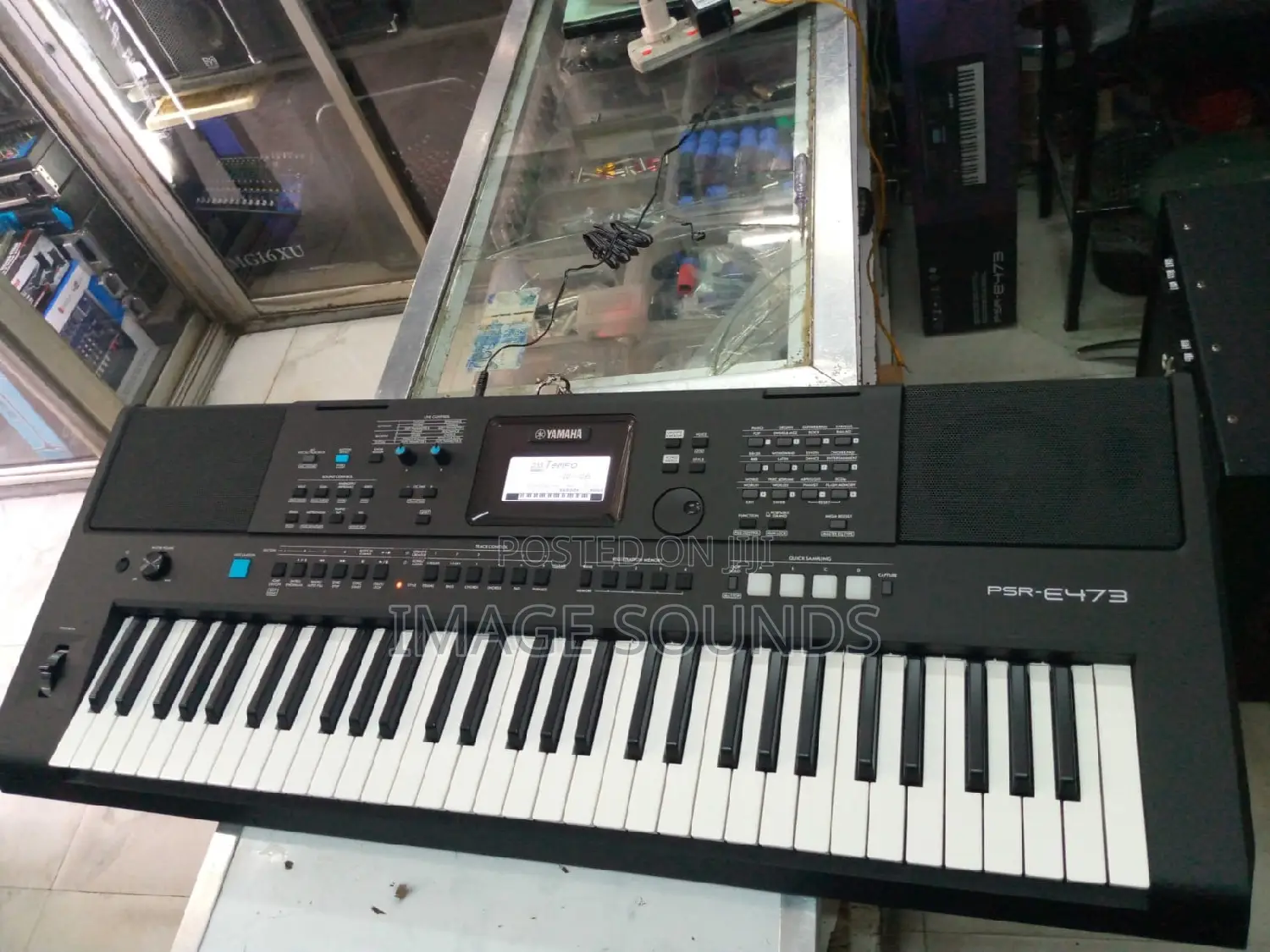 Professional Keyboard Yamaha Psr473e Original
