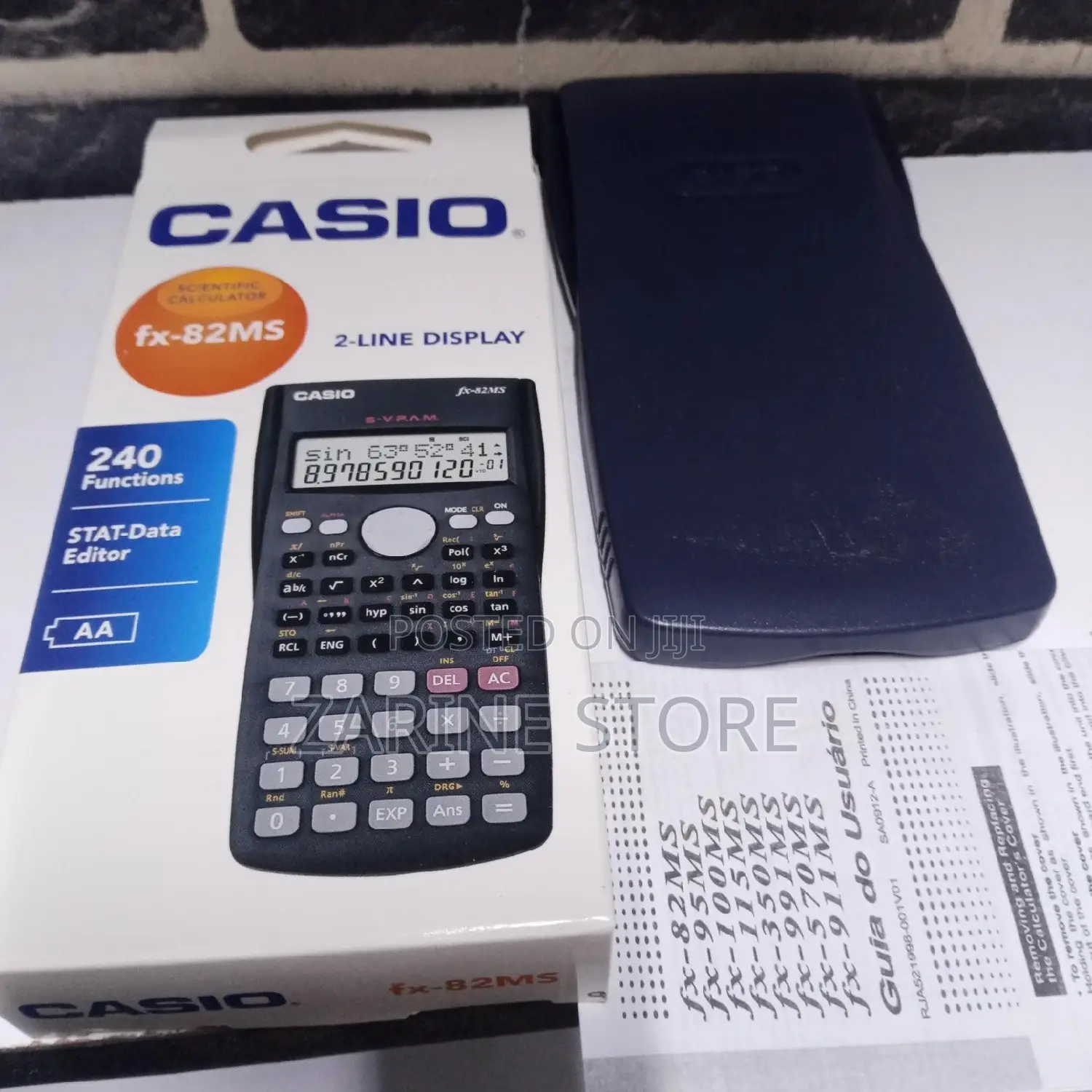 Calculator Fx - 82ms Scientific Calculator by KNEC