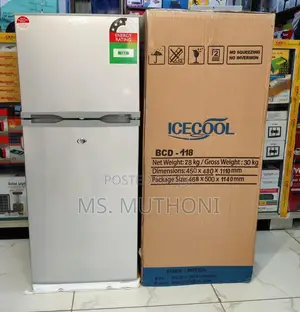 Icecool 118 Litres Double Door Refrigerator