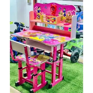 Kids Table Pink and Blue