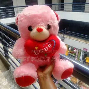35cm Pink Teddy Bear for Kids