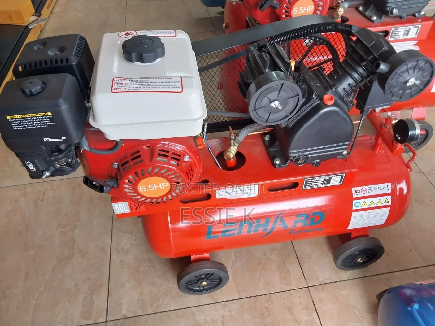 50ltrs Petrol Powered Air Compressor