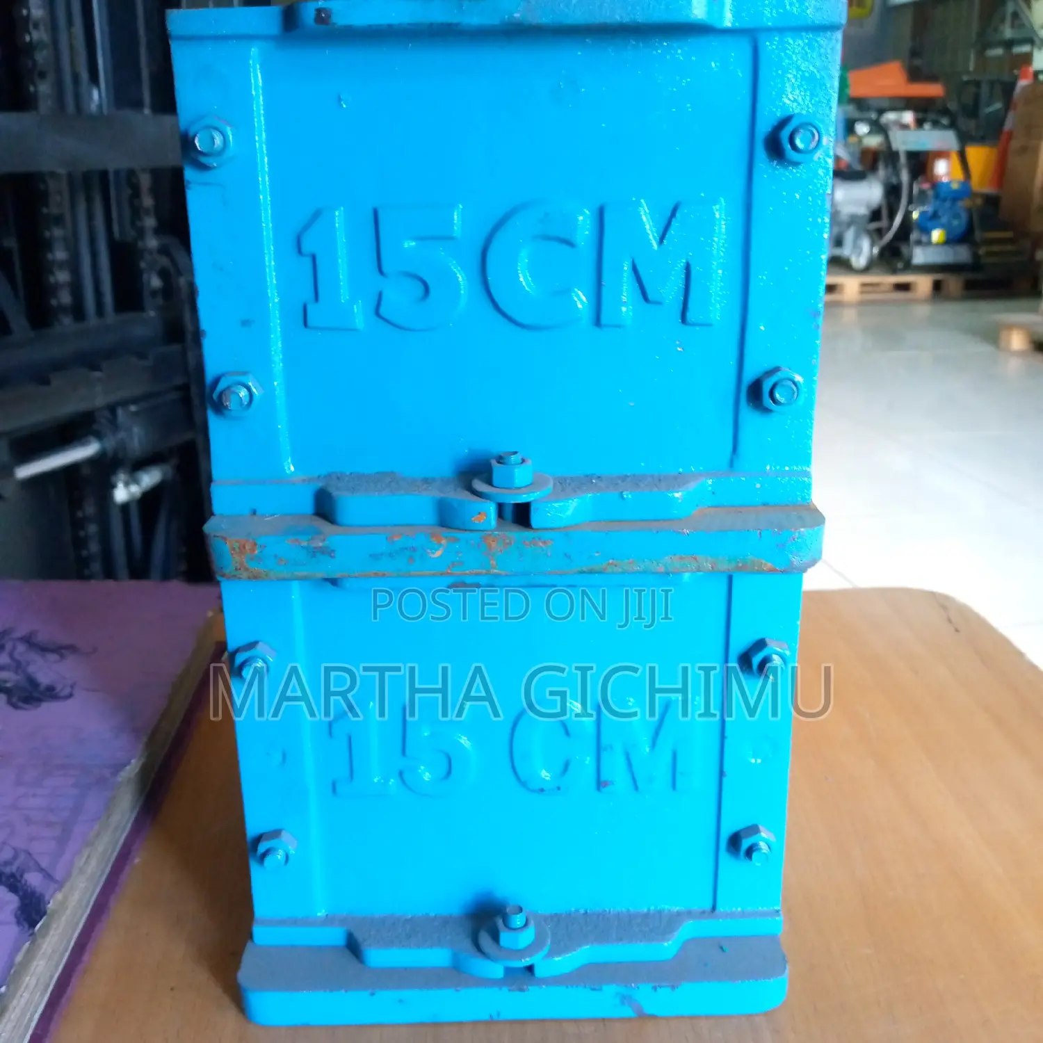 Cast Iron Cube Moulds Concrete Testing Equipment