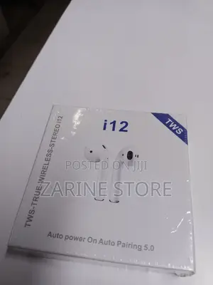 New I12 TWS Airpods Bluetooth Headsets Earbuds