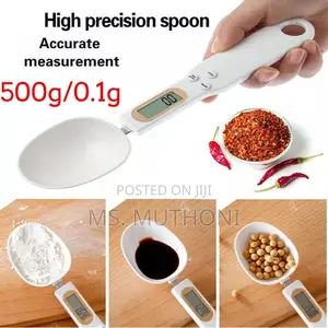 Digital Kitchen Spoon Scale Lab Gram Electronic LCD