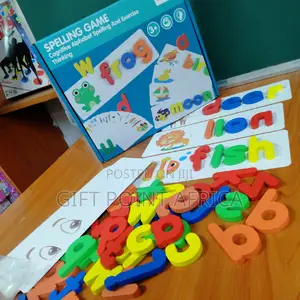 Wooden Educational English Spelling Game for Kids