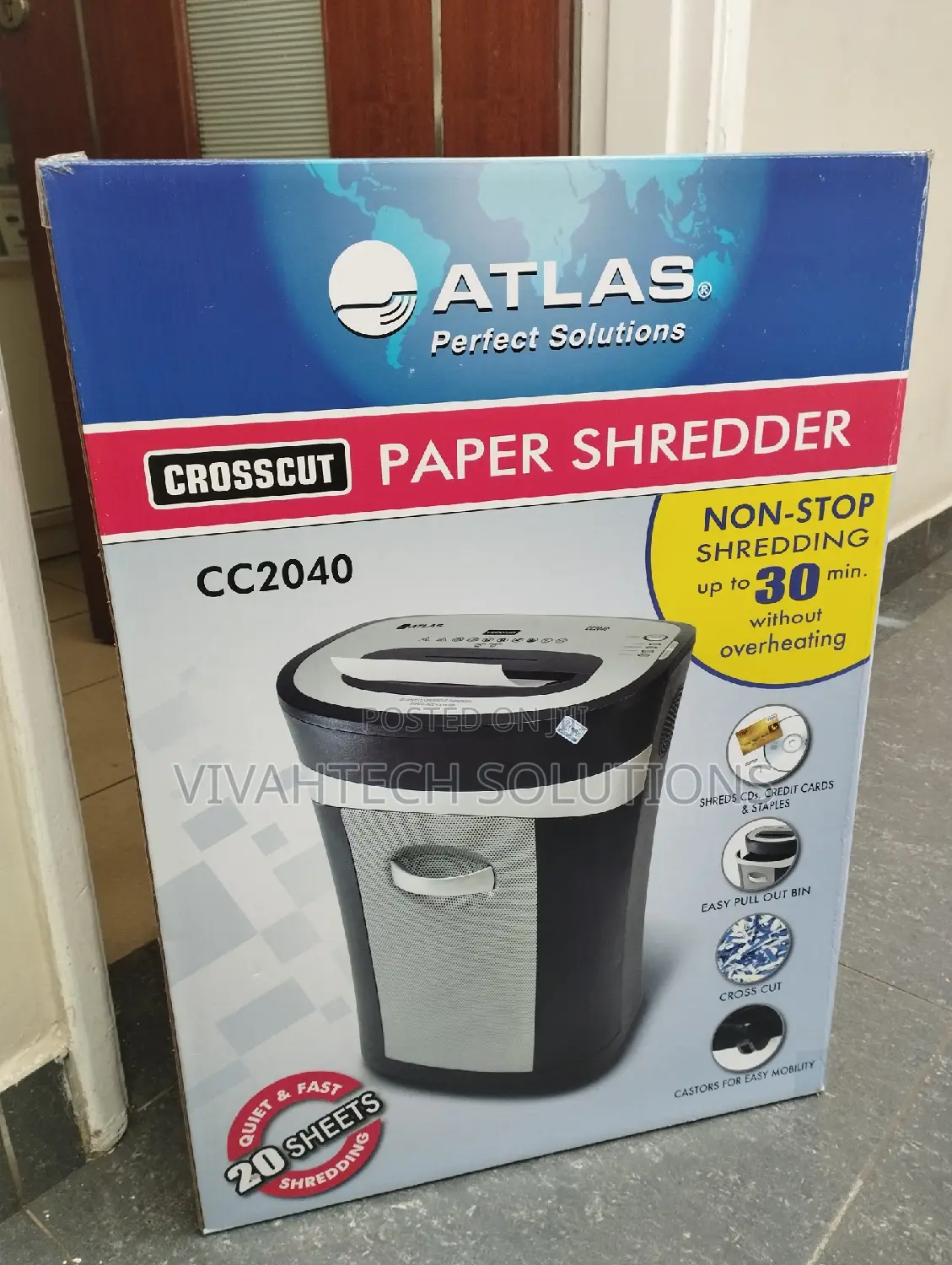 Atlas Shredder Cc2040 20 Sheets.