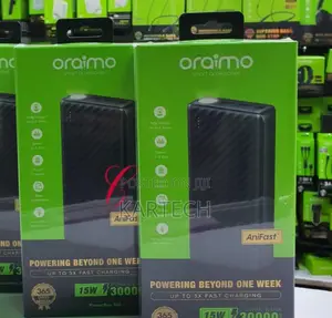 Brand New Oraimo Powerbox 300 Lit OPB-1301 30,000mah