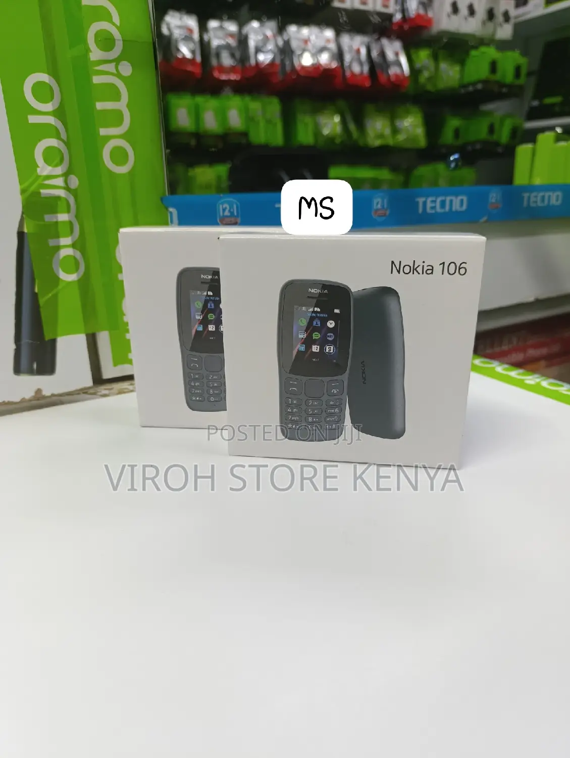 New Nokia 106 Black