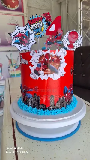 Birthday Cake Spiderman 2kg