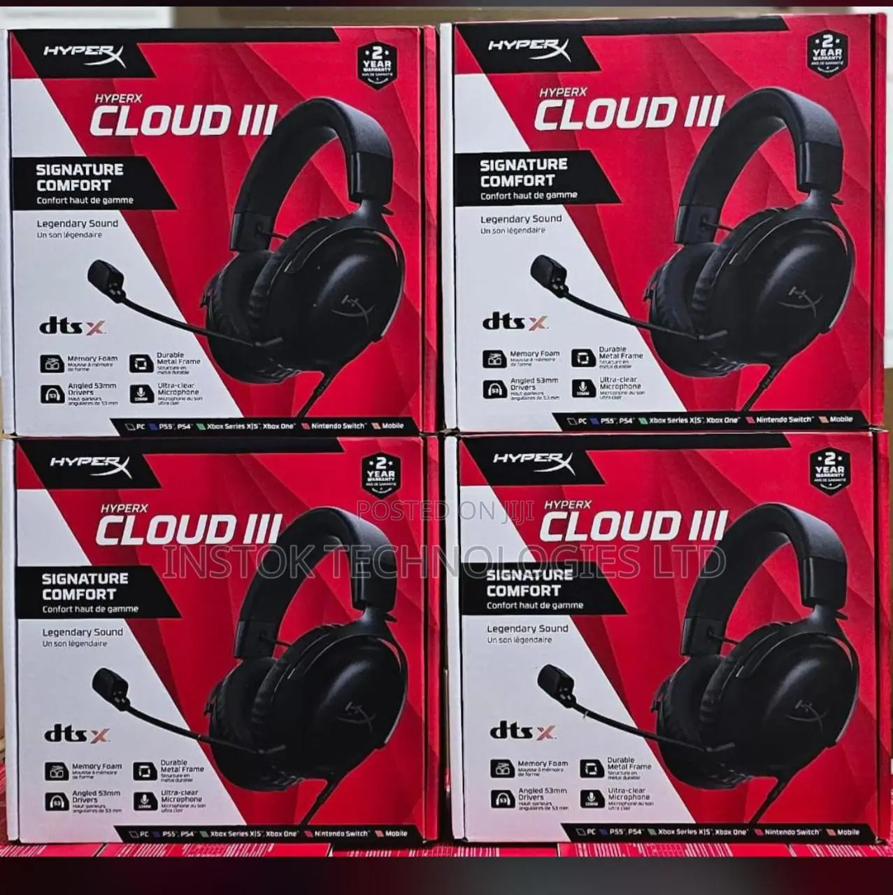 Hyperx Cloud III Wireless Gaming Headset