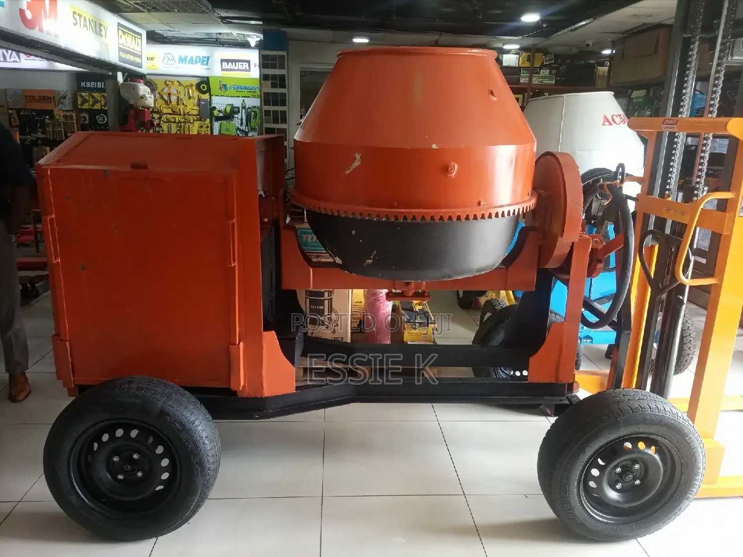Concrete Mixer 500ltrs Indian Make