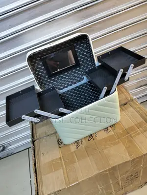Mint Green Make Up Box