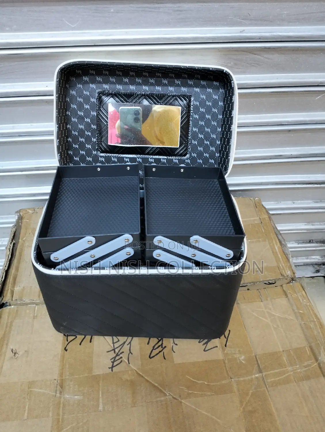 Black Make Up Box