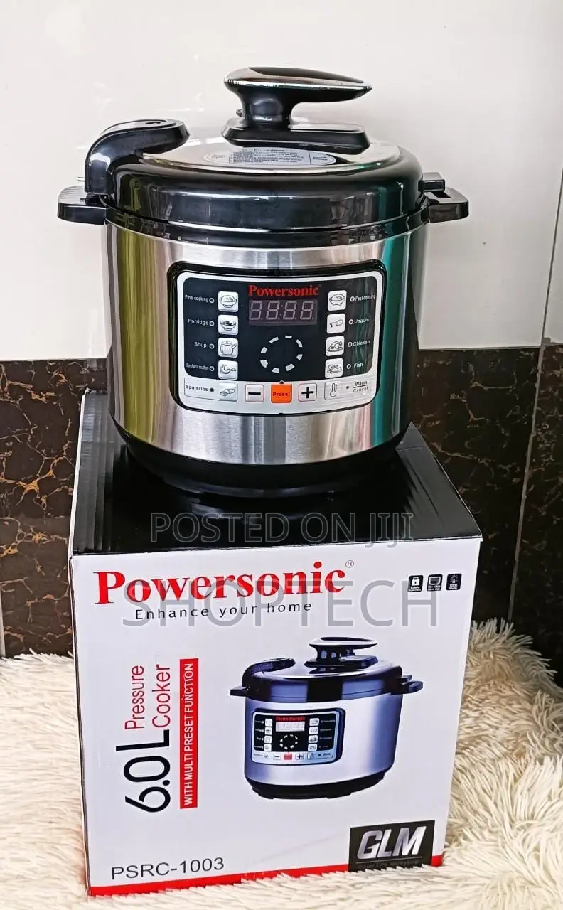 Powersonic 6ltr Electric Pressure Cooker