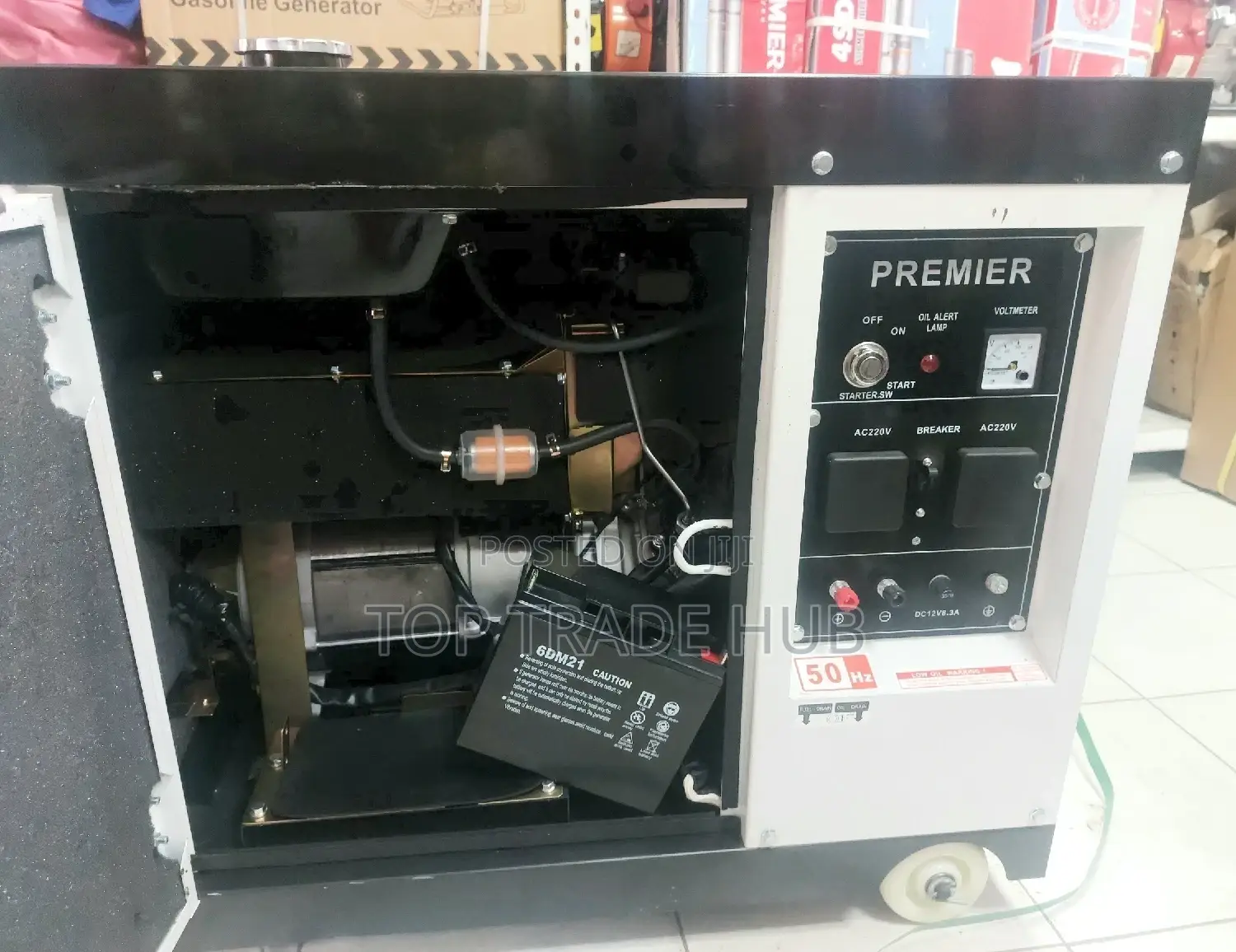 Premier Silent Diesel Backup Generator 12kva With ATS
