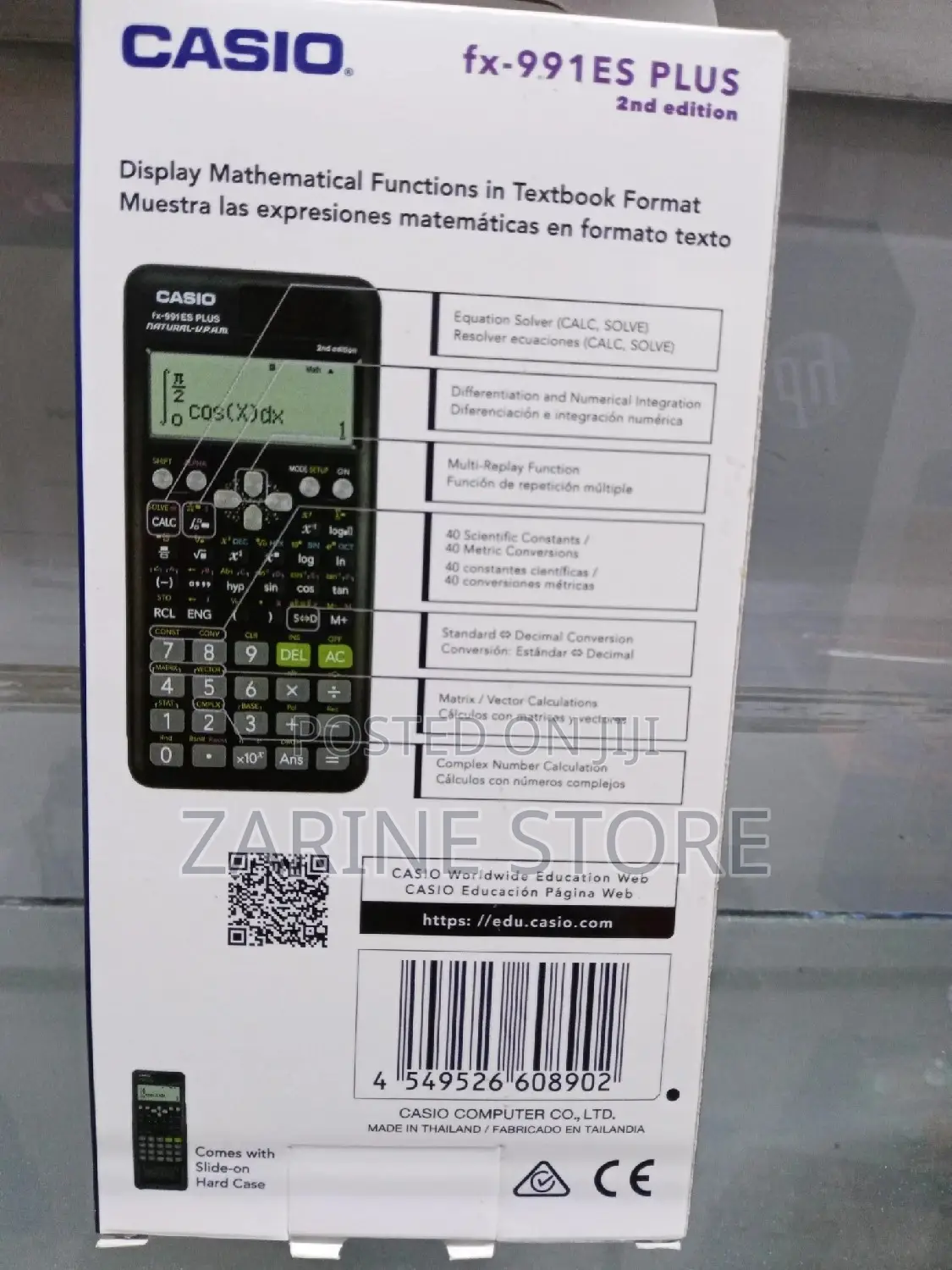 Scientific Calculator Casio Fx991es 2nd Edition