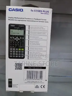 Casio Scientific Calculator Fx 570es Plus 2nd Edition.