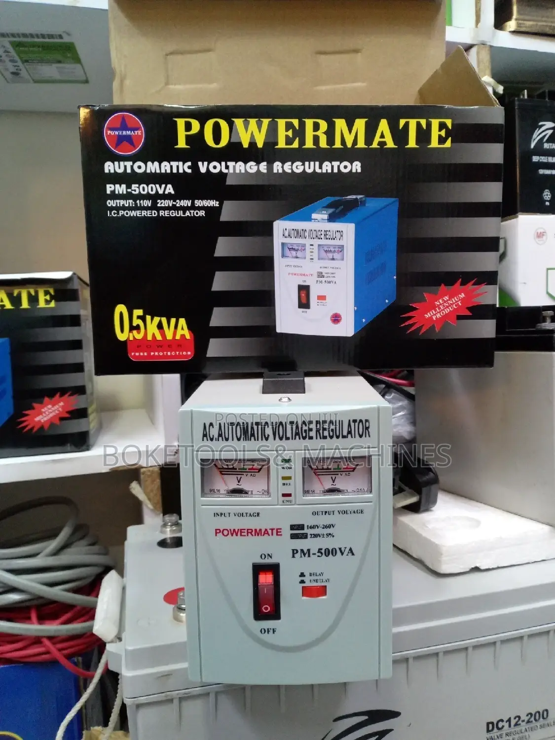 Stepdown/Automatic Voltage Regulator 500va