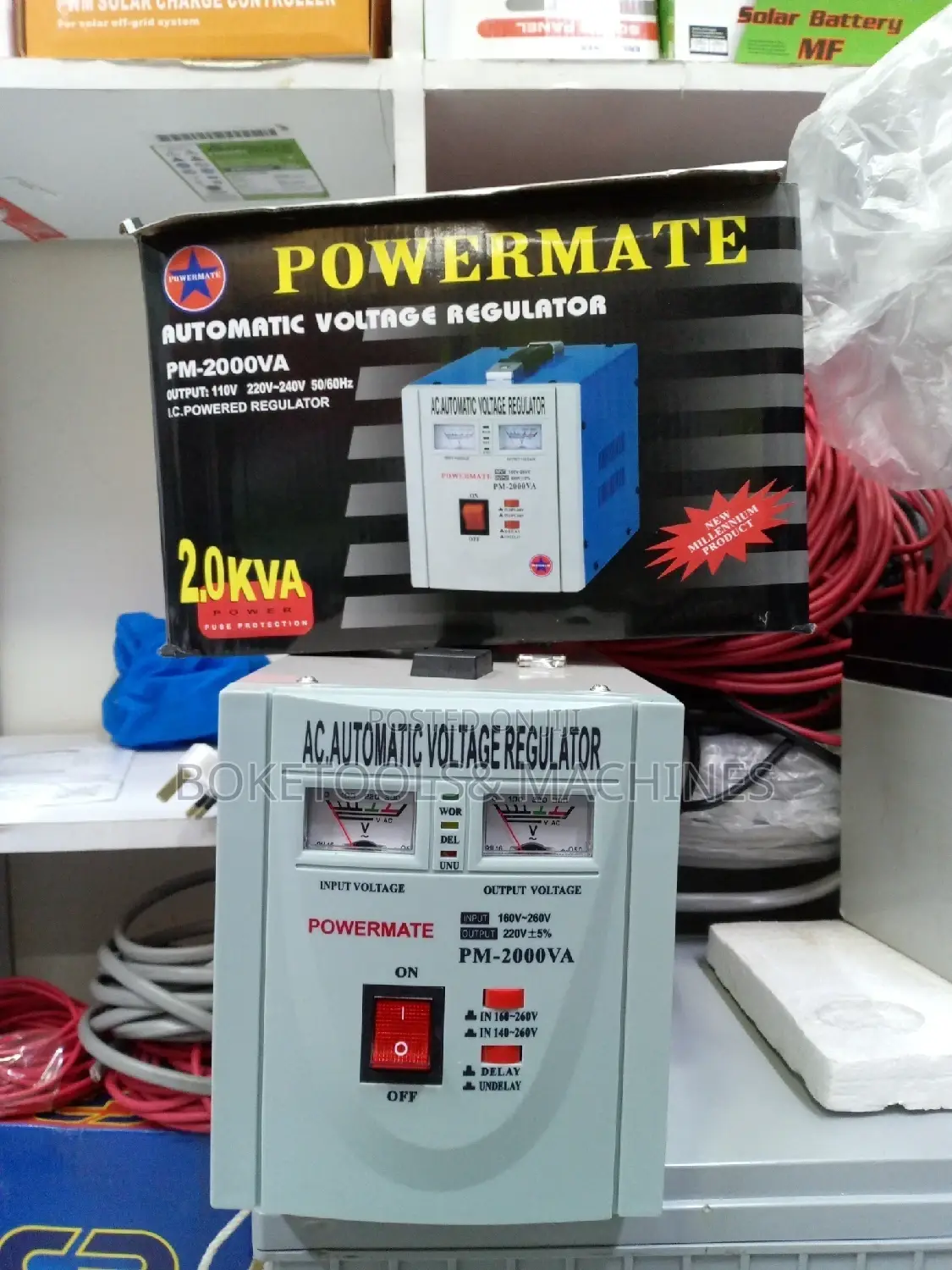 Automatic Voltage Regulator/Step Down 2.0kva