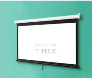 Manual Pull Down Projection Screens Available