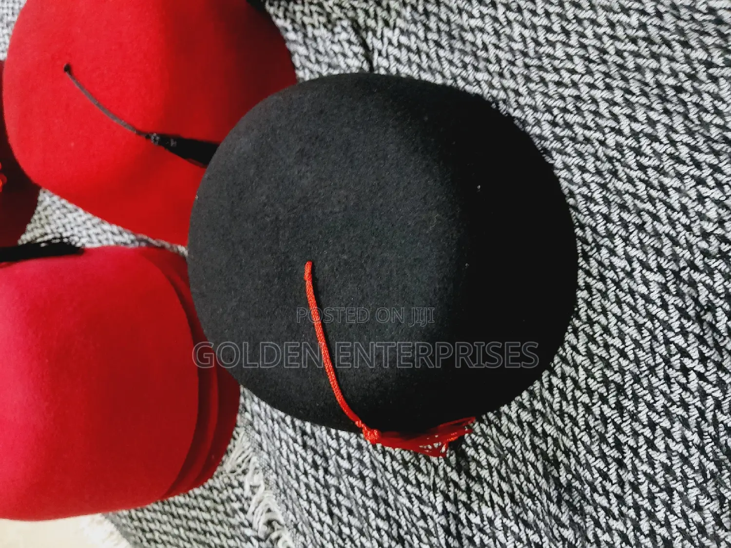 Black Oga/Niger/Ruracio Hat