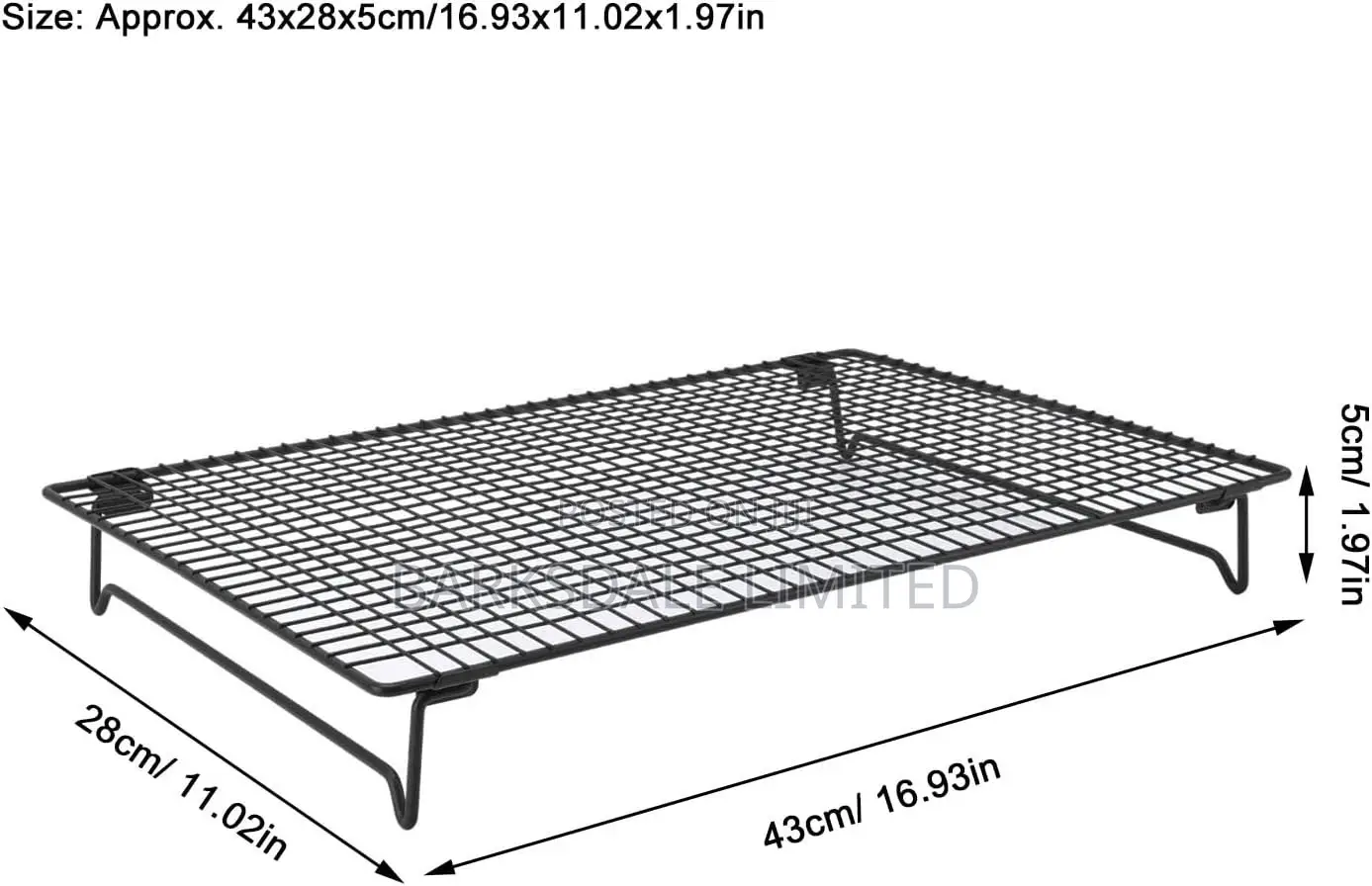 Cooling Rack Baking BBQ Net Mesh Pen BBQ Cooking