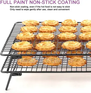 Cooling Rack Baking BBQ Net Mesh Pen BBQ Cooking