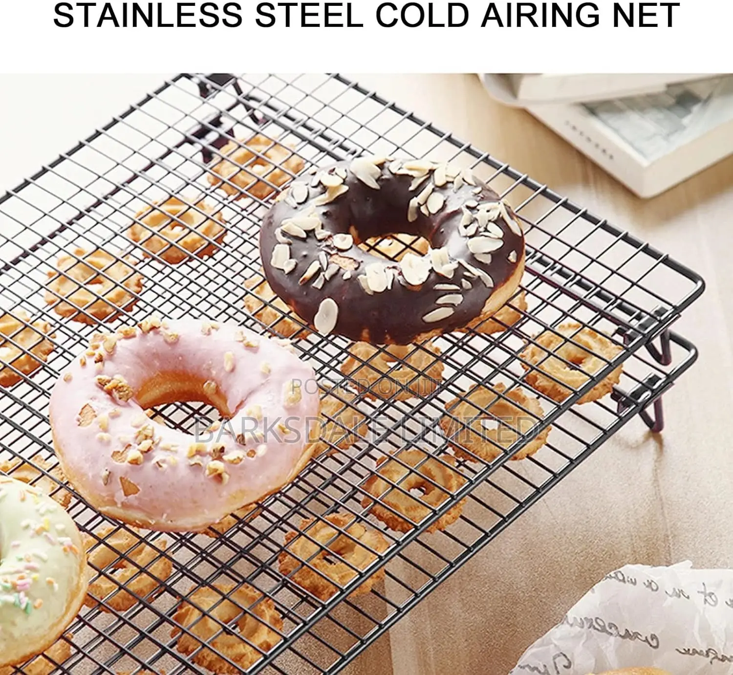 Cooling Rack Baking BBQ Net Mesh Pen BBQ Cooking