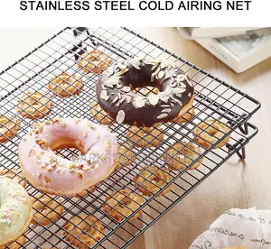 Cooling Rack Baking BBQ Net Mesh Pen BBQ Cooking