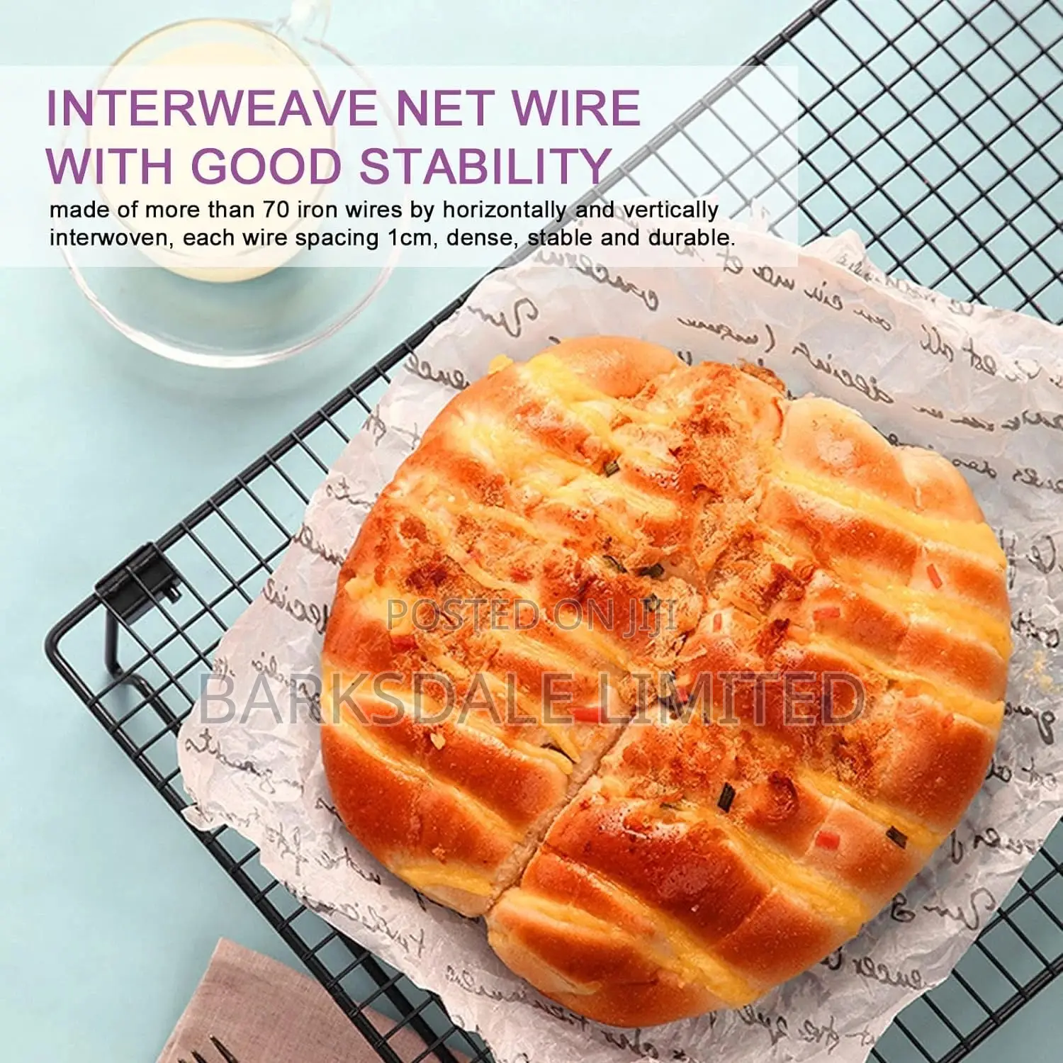 Cooling Rack Baking BBQ Net Mesh Pen BBQ Cooking