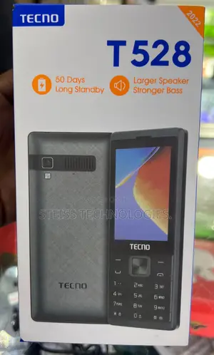 New Tecno T528 Black