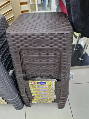 Ken Plastic Bamboo Stool.