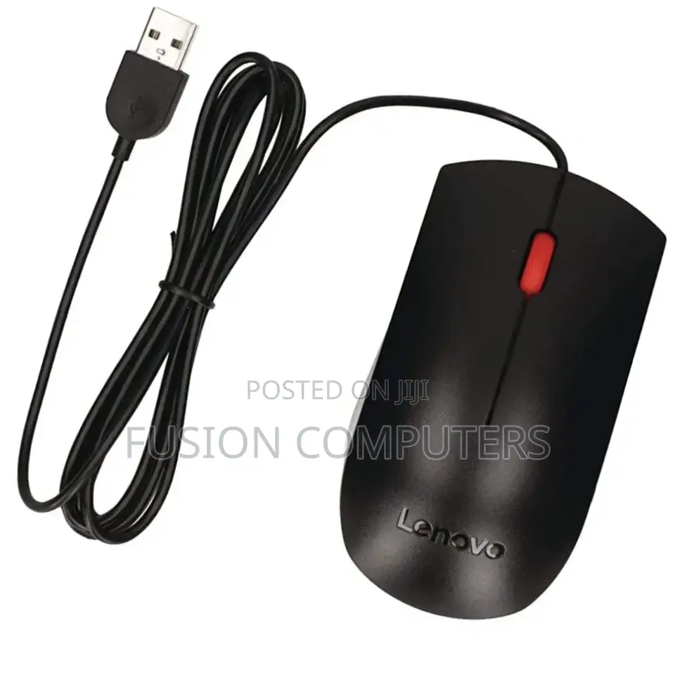 Lenovo 120 USB Mouse – Black – GY51L52636