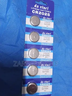 CR 2025 Batteries Available