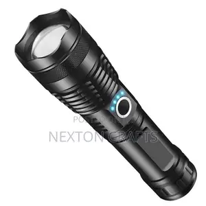 Powerful LED P50 USB Rechargeable Tactical Flashlight