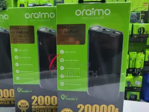 Oraimo Traveller 4 20,000mahz P 204D Power Bank