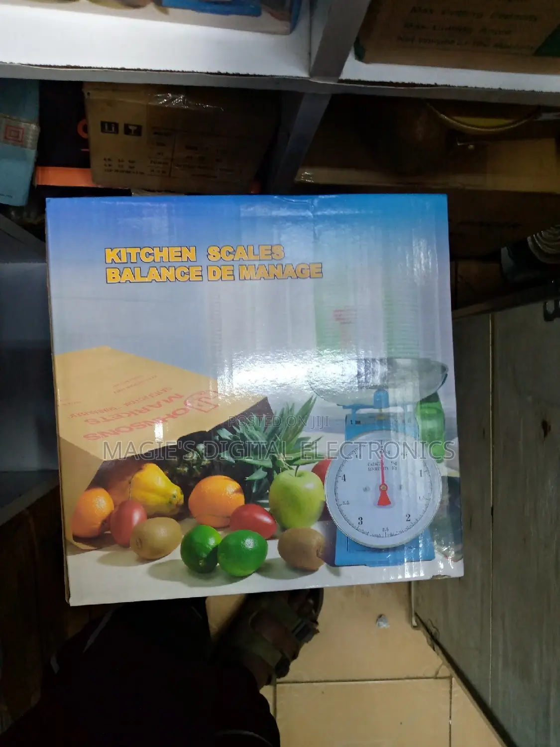 Durable Analoque Kitchen Scale 10kg
