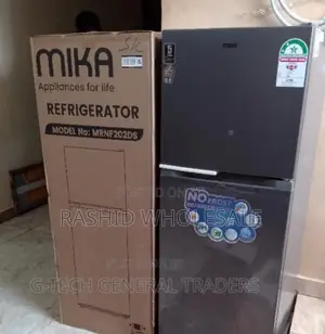 ✓*Mika 202l Refrigerator.  No Frost. Double Door