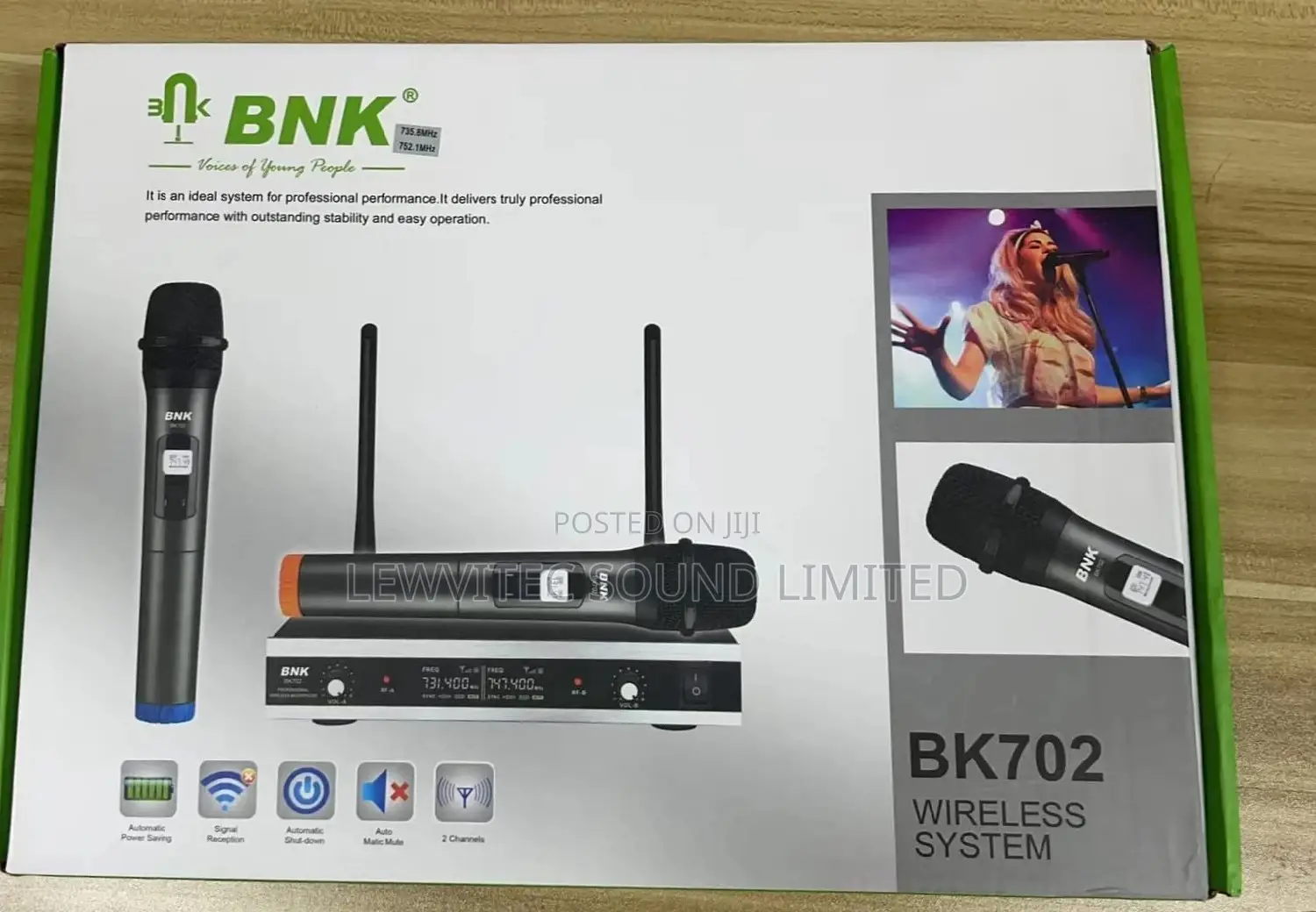 BNK 702 Wireless Microphone